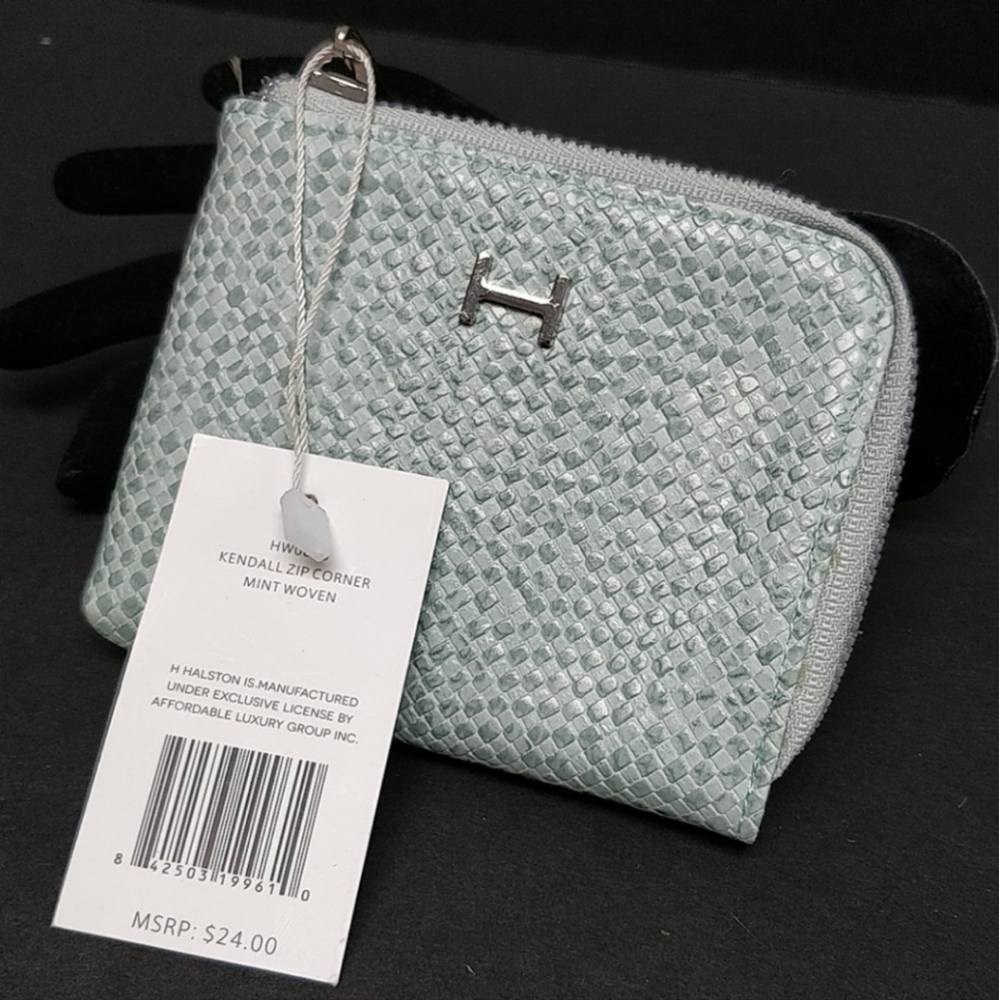 SOLD! H by Halston Mint Woven Women's Bag